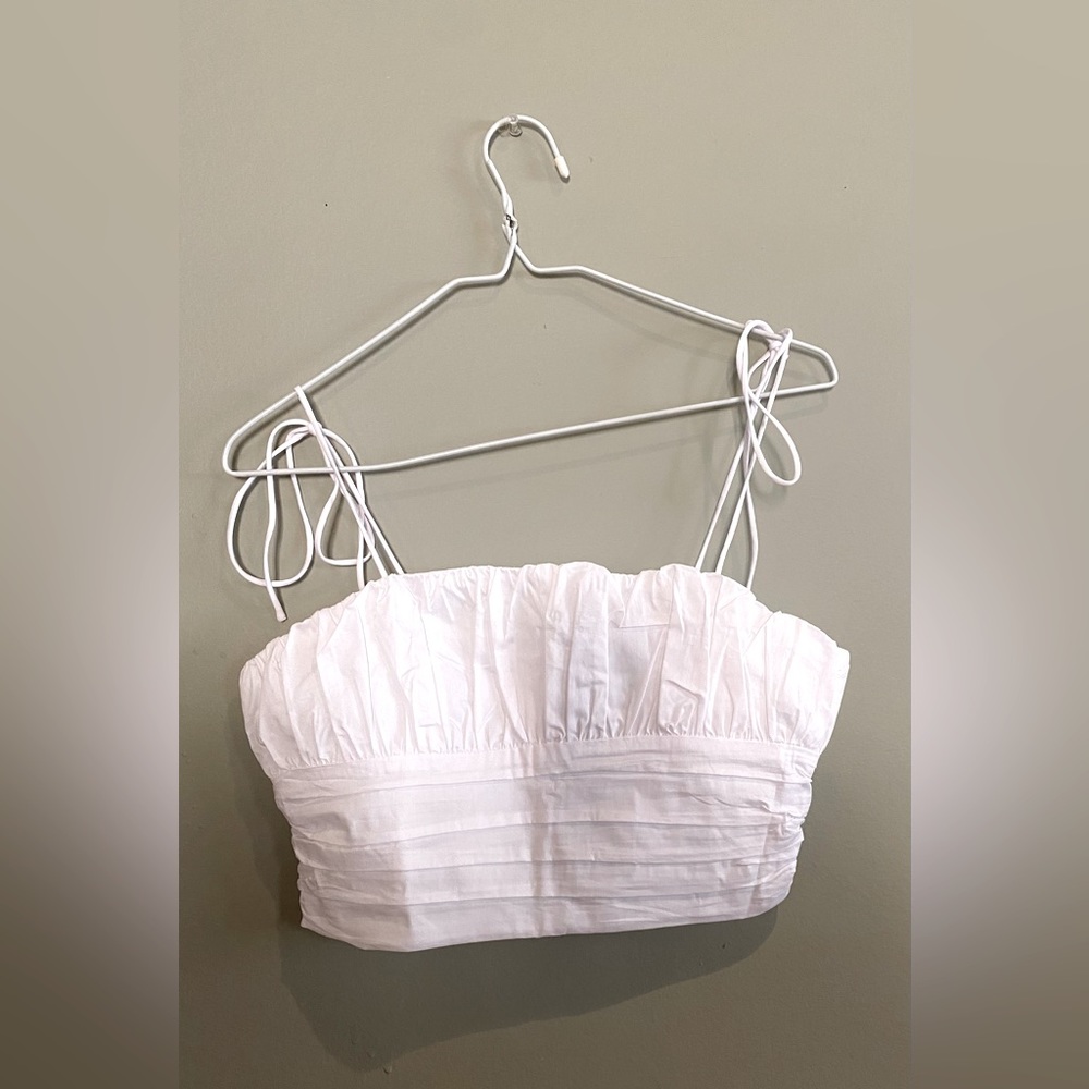 NWT Forever 21 Canvas Crop Top